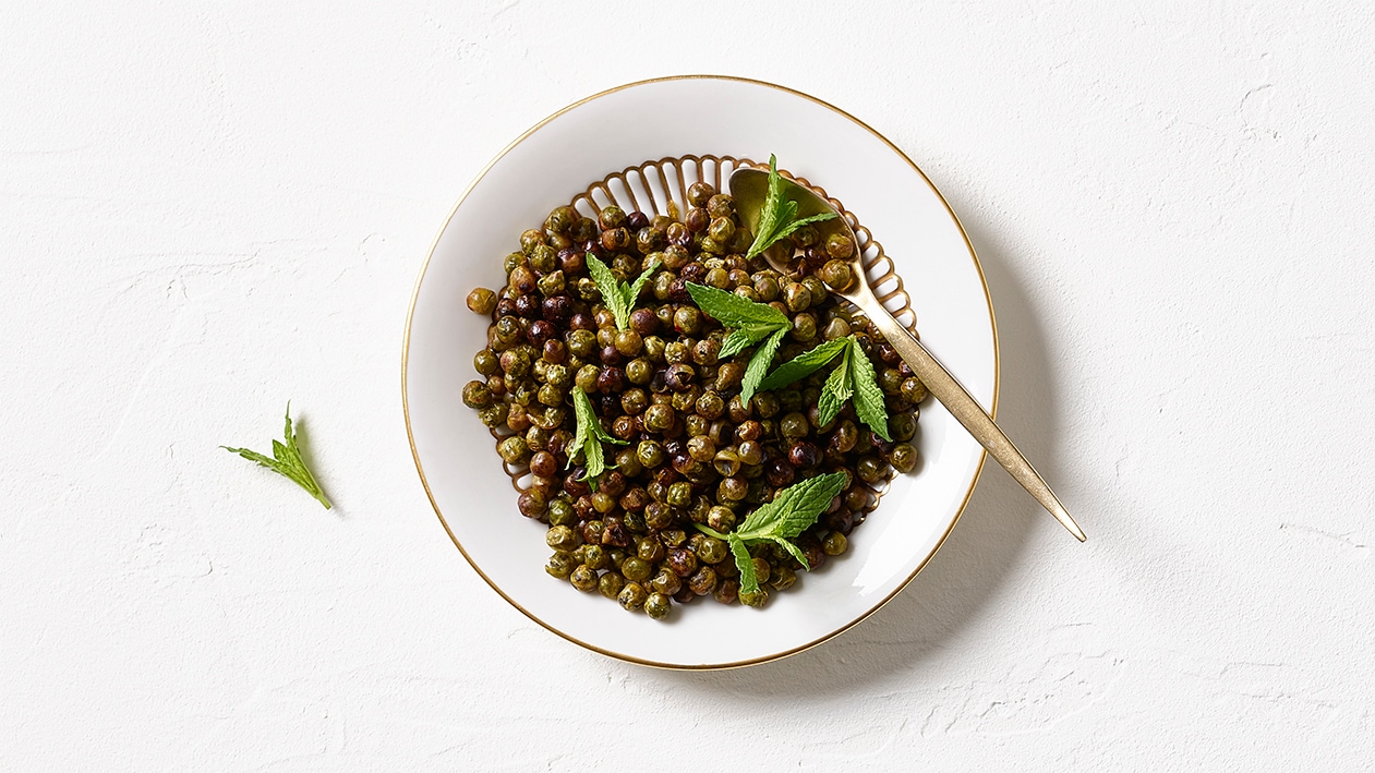 Snack de petits pois