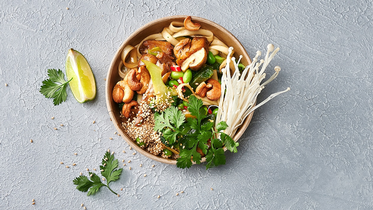 Vegane Asia Nudel Bowl Vegane Asia Nudel Bowl