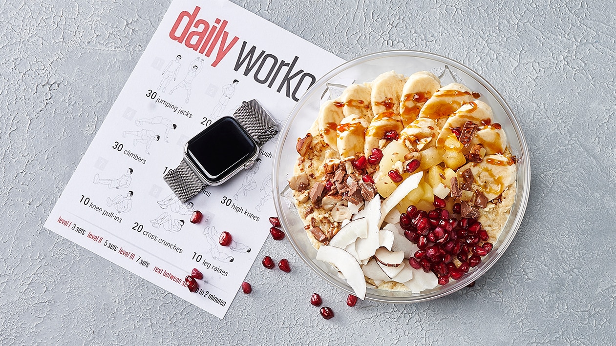 Fitness Porridge mit Früchten