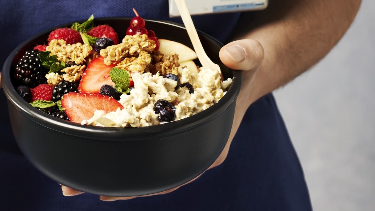 Birchermüesli pour take away  ( à emporter) –  