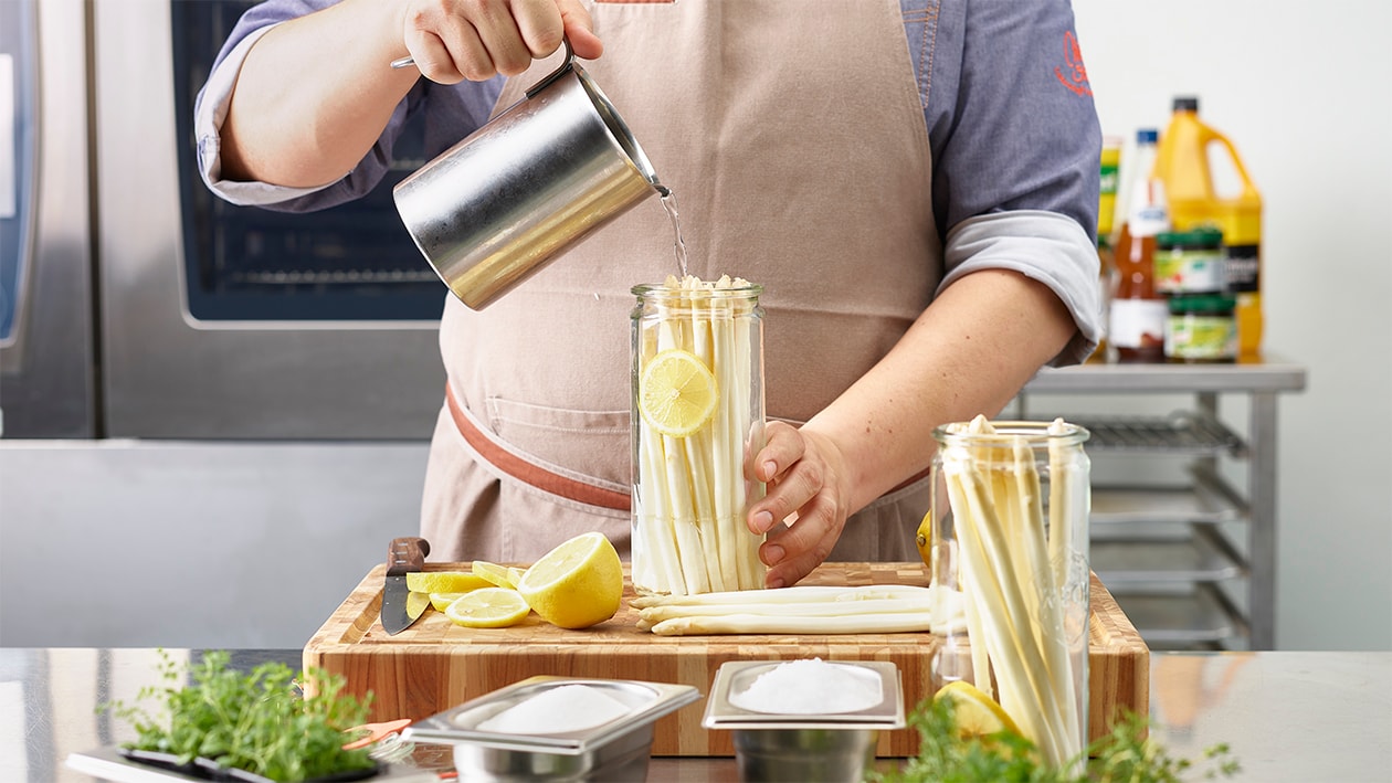 Fermentierter Spargel –  