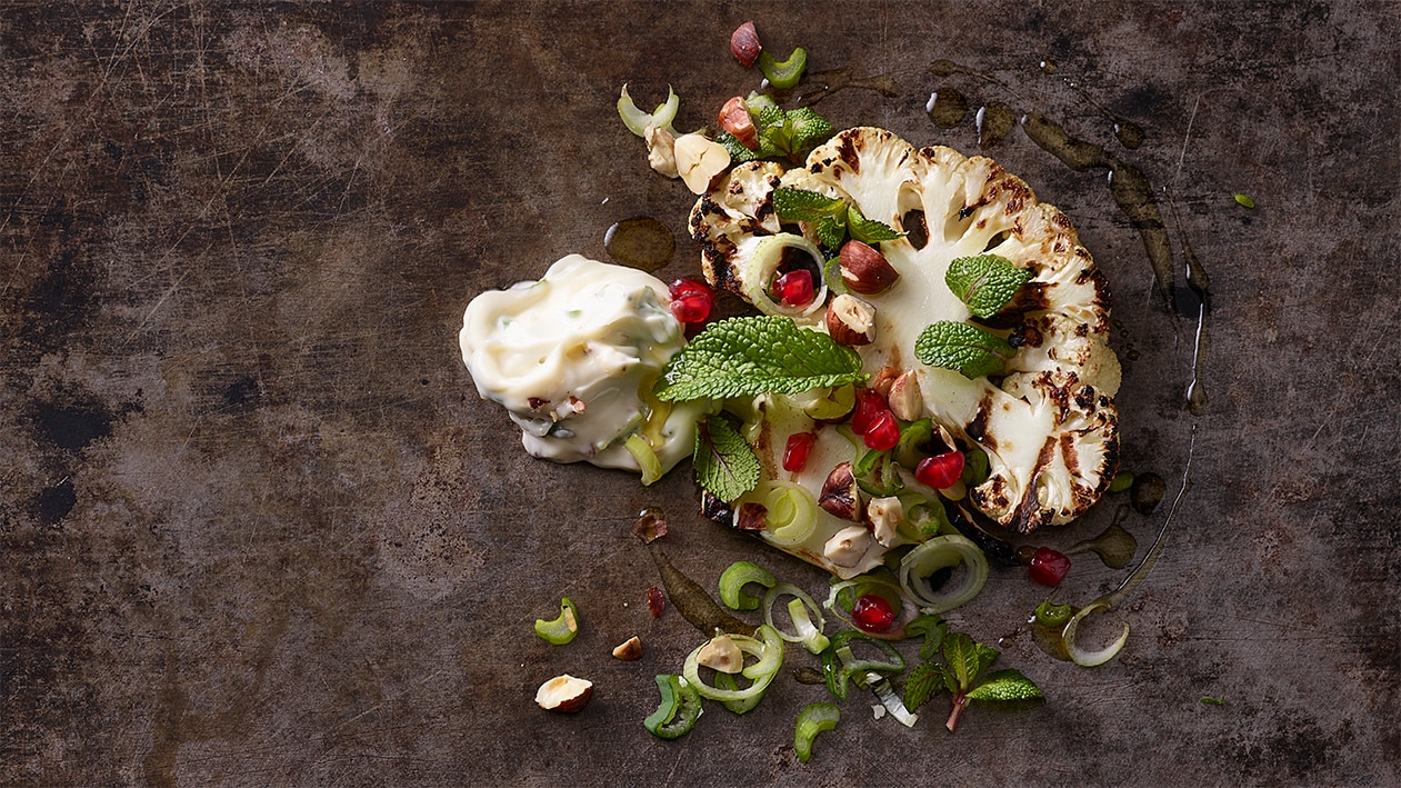Chou-fleur d'été grillé –  