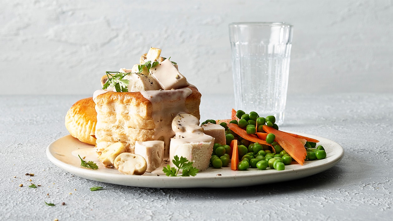Vol-au-vent fait maison au poulet et légumes Vol-au-vent fait maison au poulet et légumes