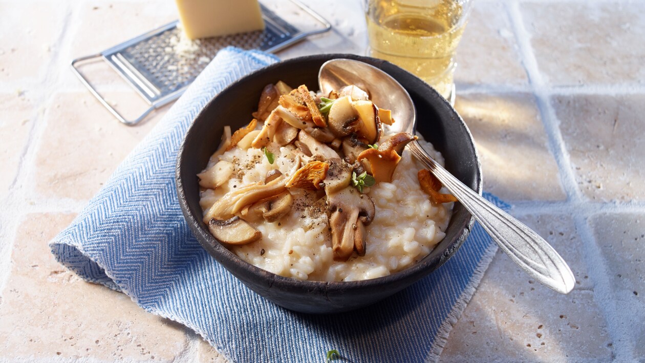 Pilzrisotto –  