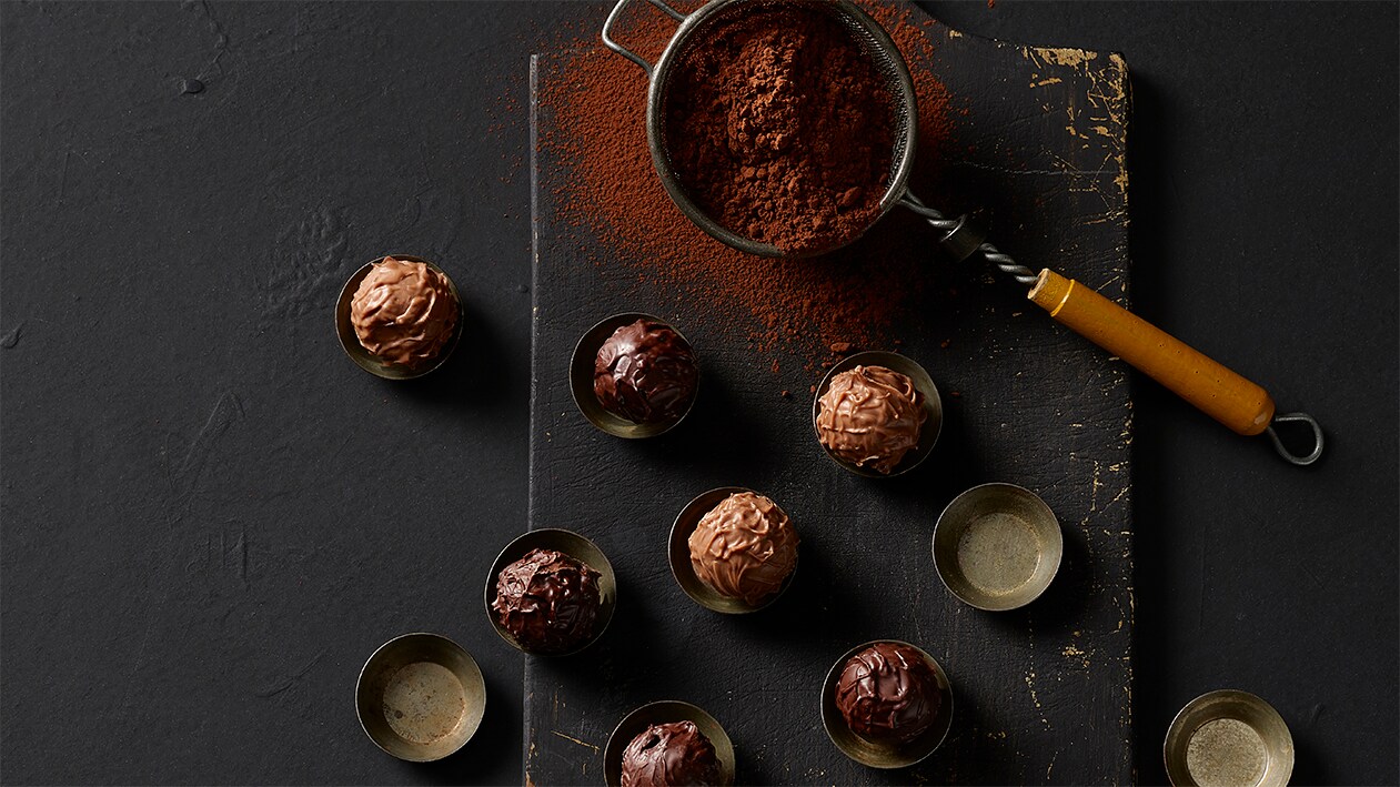 Schokoladen-Karamell Truffes –  