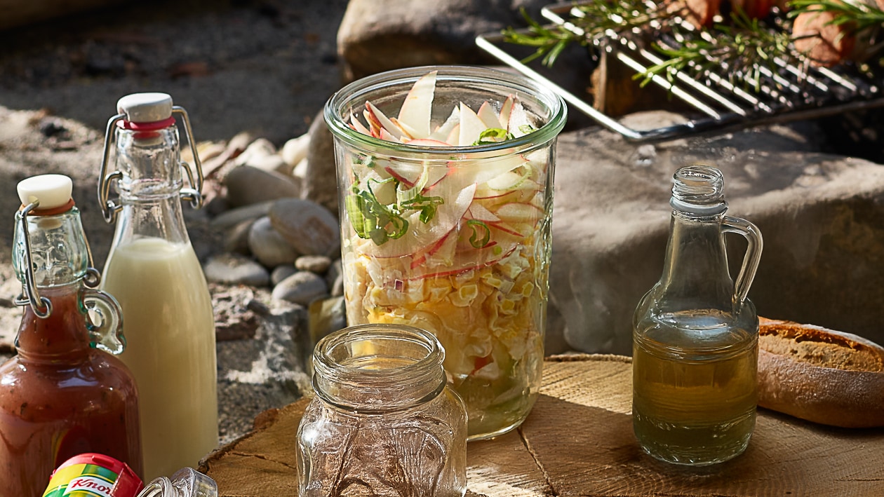 Salade de maïs aux pommes de Thurgovie –  