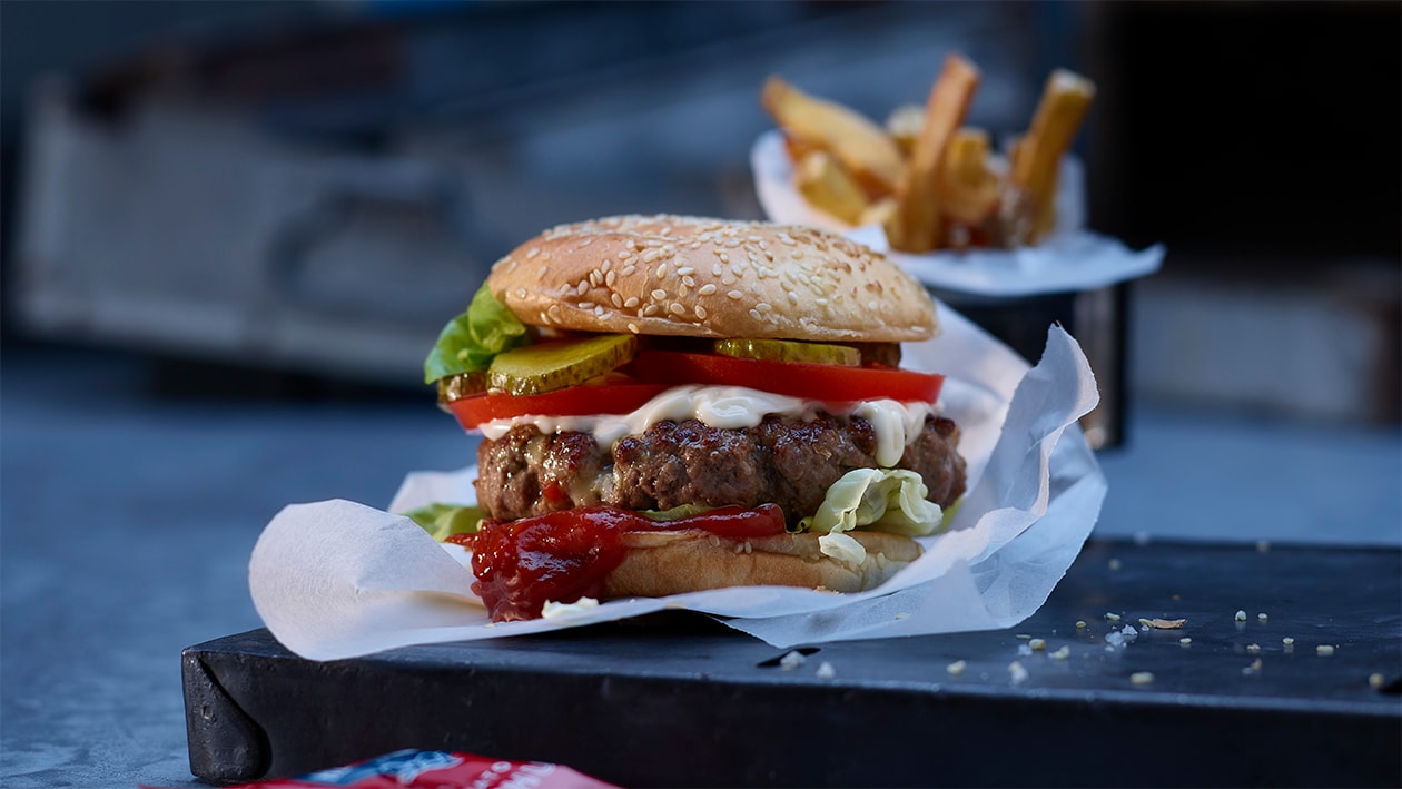 Beef-Cheese-Burger –  
