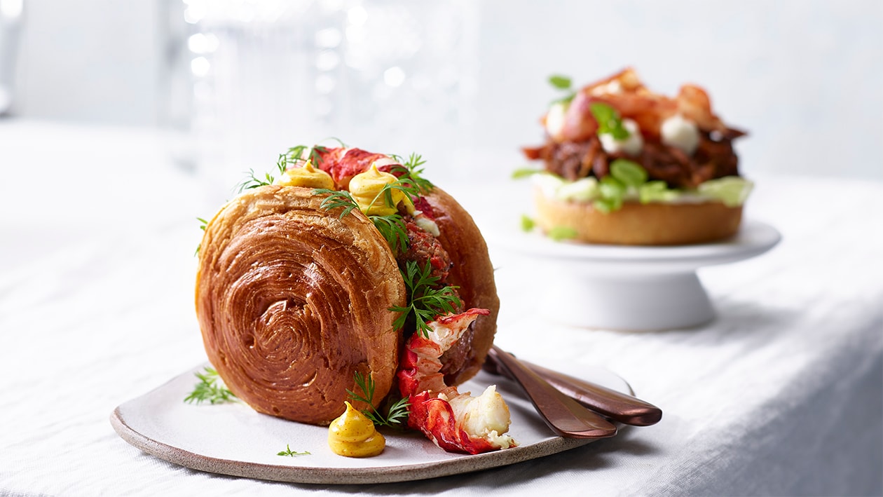 Beef-Chorizo Burger mit Hummer –  