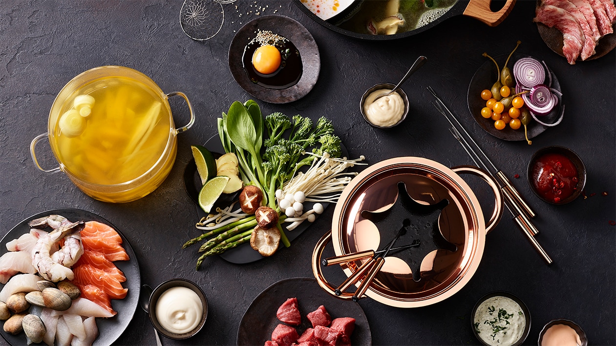 Fondue de poissons pour jours de fête –  