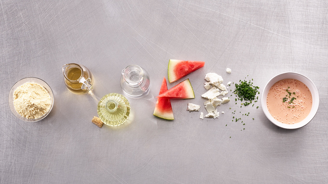 Dressing à la pastèque et féta –  