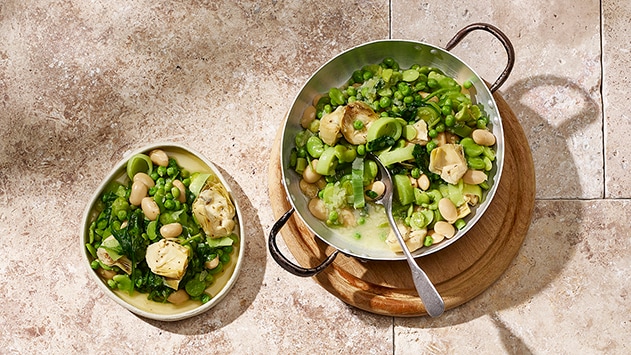Vignole, pot-au-feu de légumes à la romaine –  
