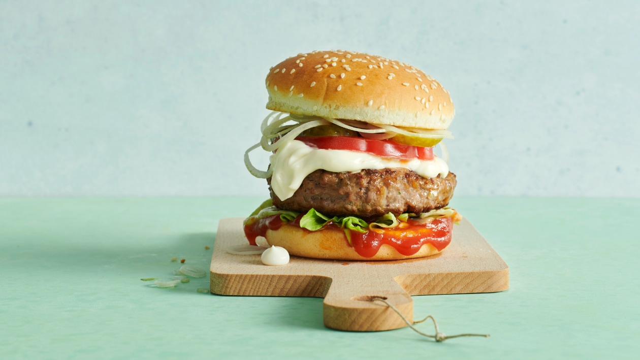 The good old classic US-Burger –  
