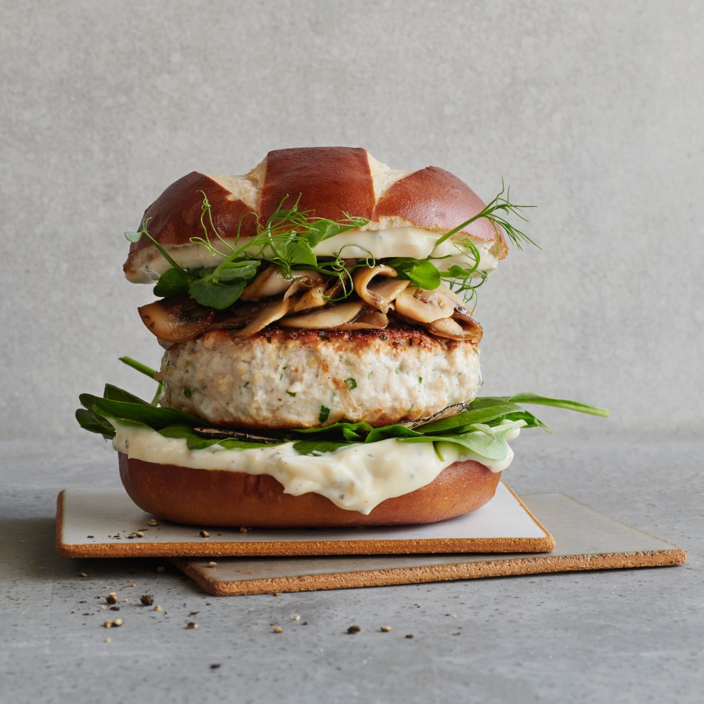 Schick-Chick-Chicken Burger