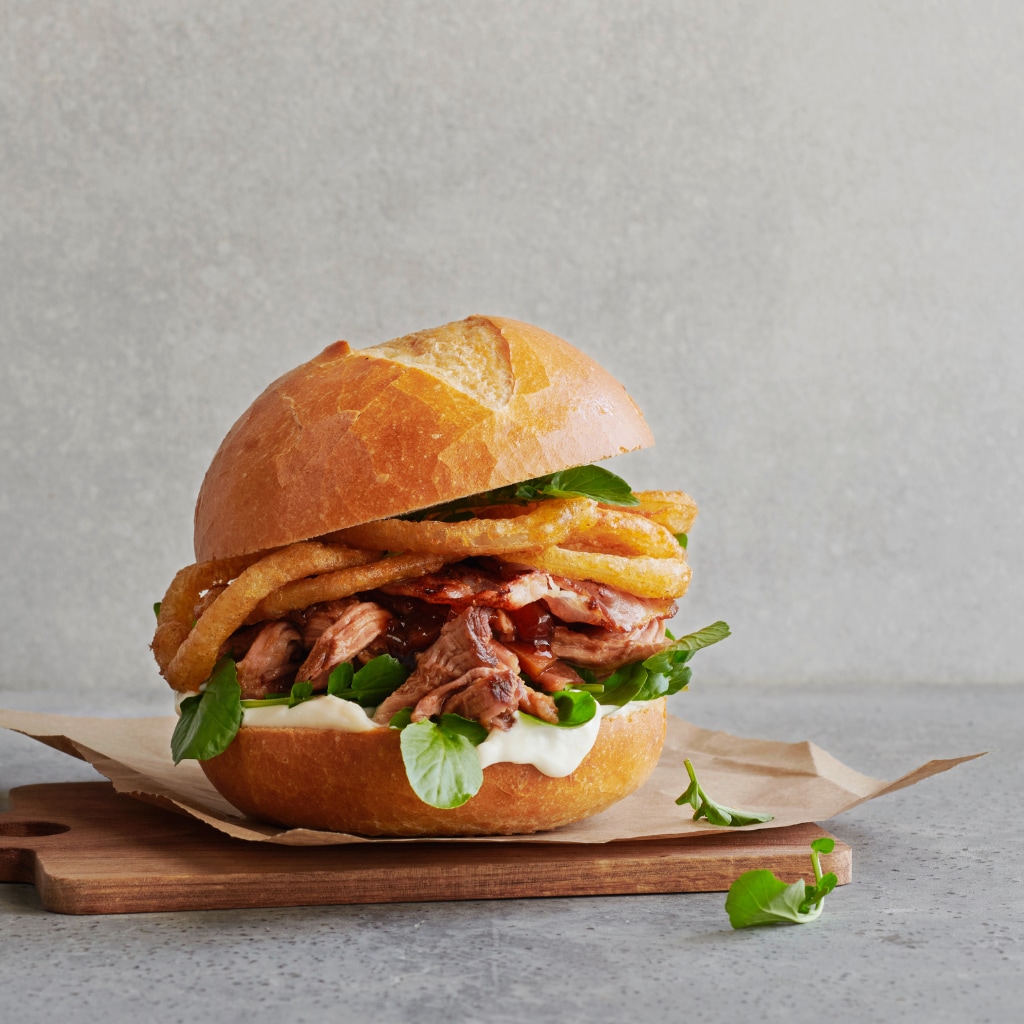 Lass die gerupfte Sau raus Burger