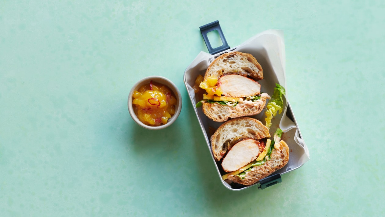 Tandoori Twist Burger –  