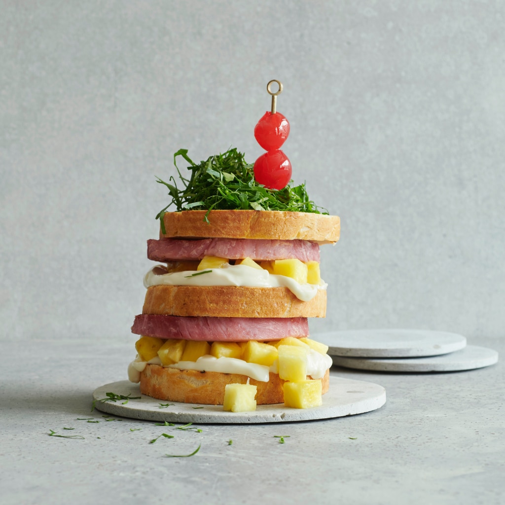 Back to 50's - Aloha Hawaii Burger