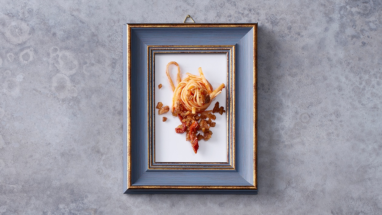 Linguine mit Sardellen und getrockneten Tomaten