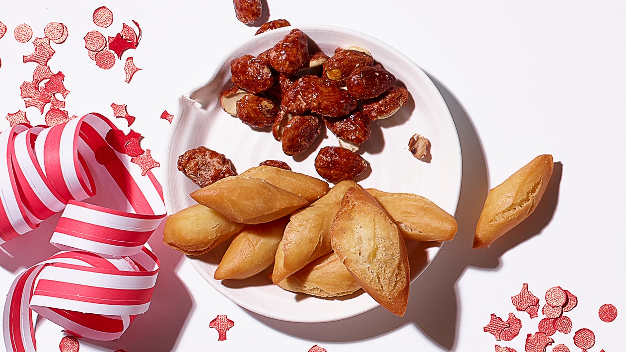 Amandes caramélisées –  