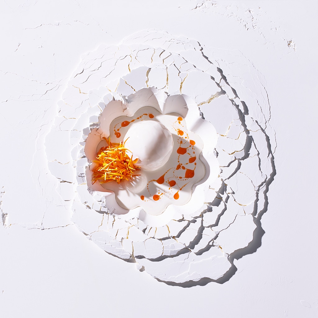 Creamy Kohlräbli mit weissem Miso und Chiliöl