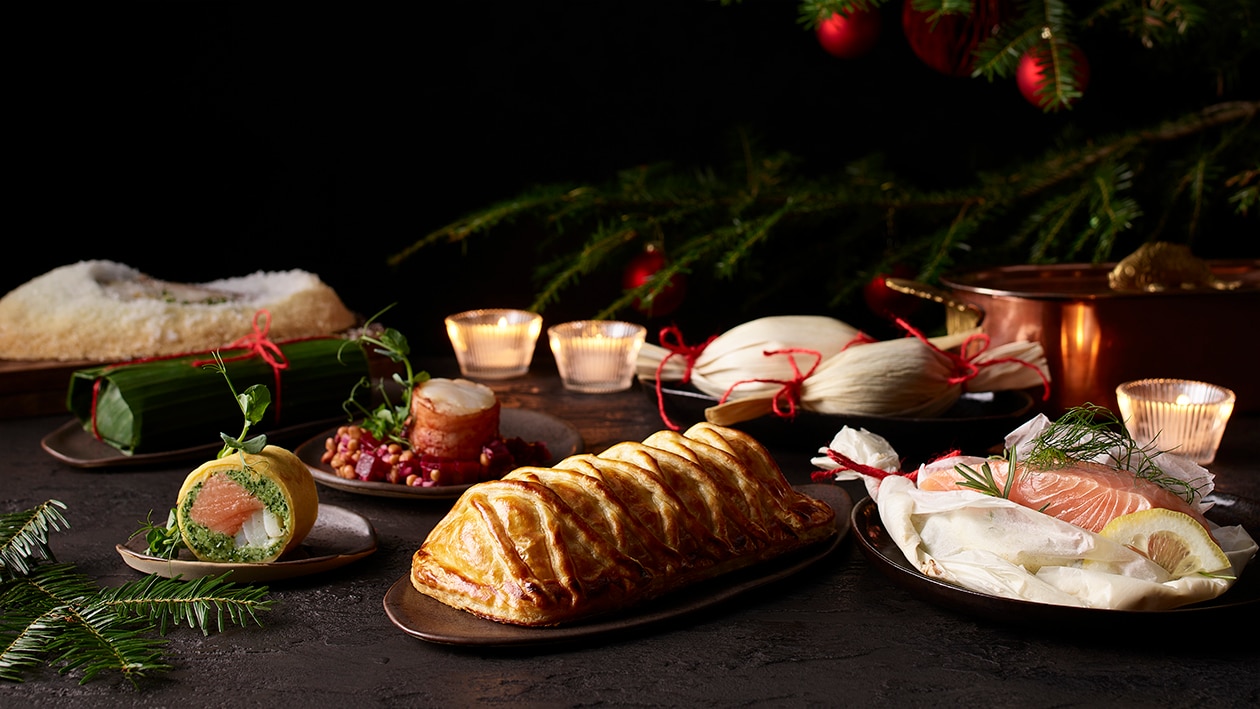 Filet de brochet en manteau de lard