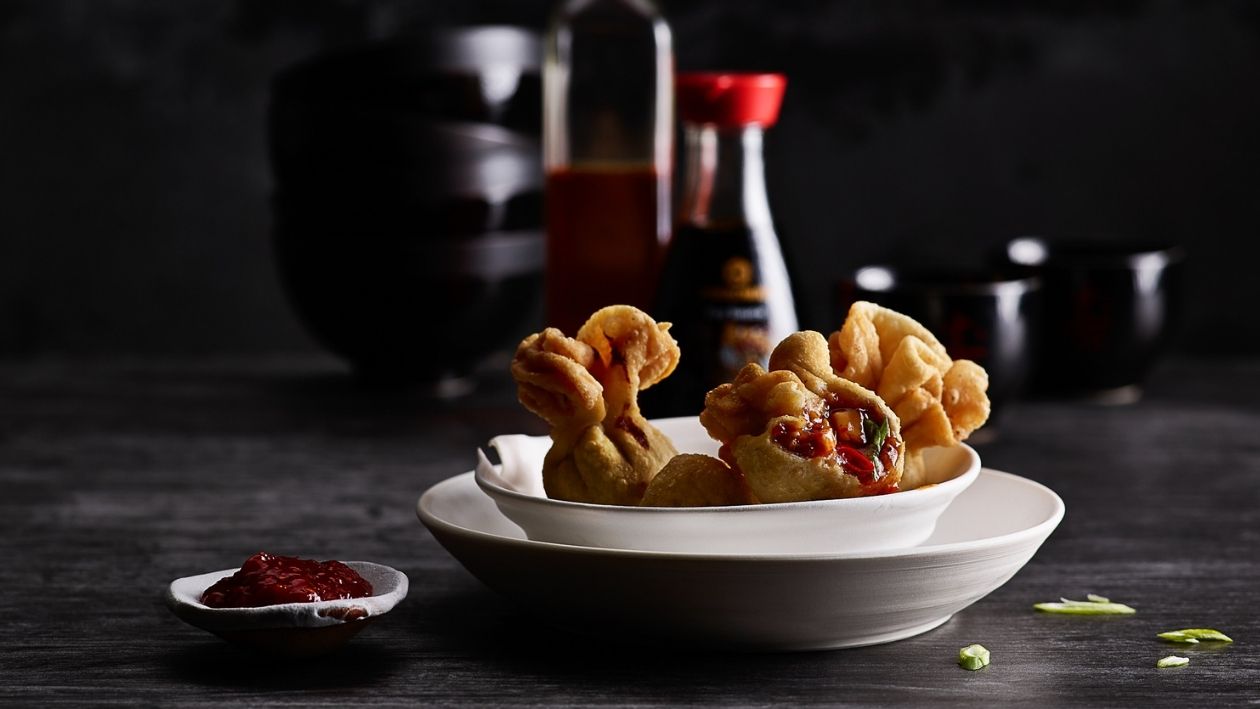 Asian-BBQ-Dumplings mit Poulet –  
