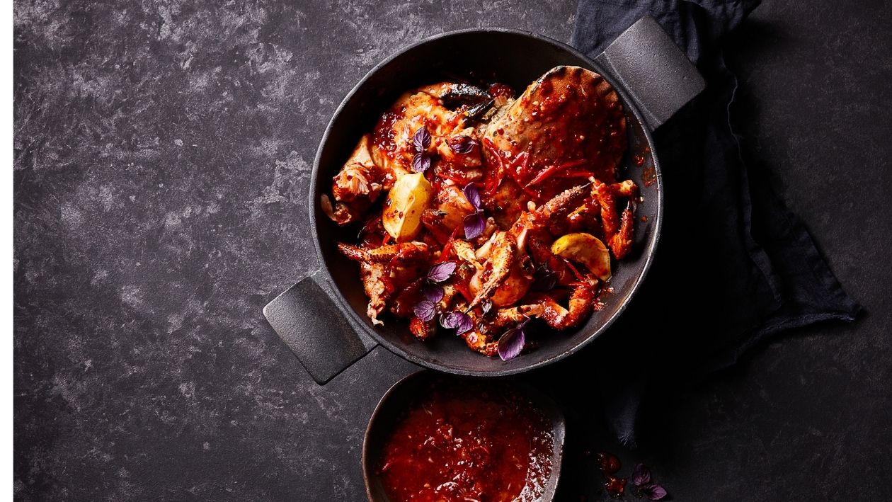 Crabes au Chili du wok –  