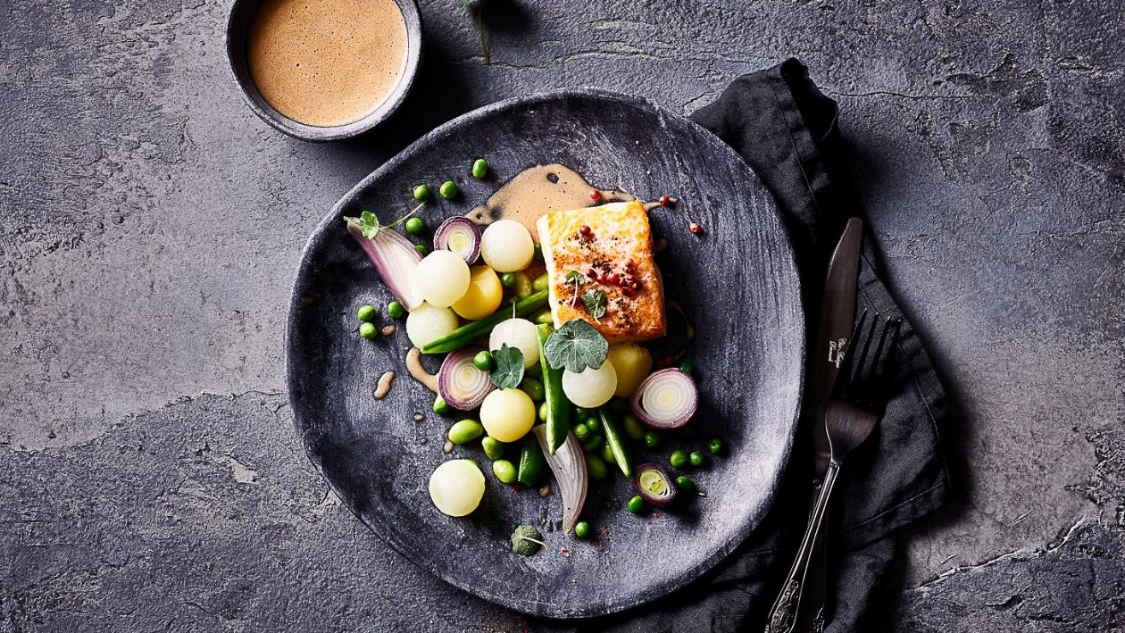 Lachs nach Markos Basler Art –  