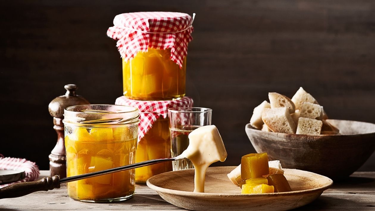 Süss-saure  Curry-Zucchetti –  