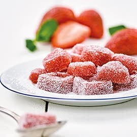 Bonbons de gelée de fruits