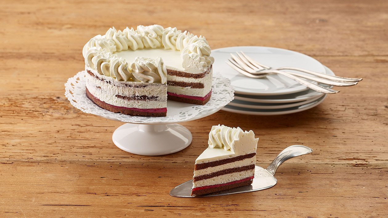 Schwarzwälder Torte in pürierter Form