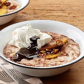 Ovo-Milchreis mit Bananen