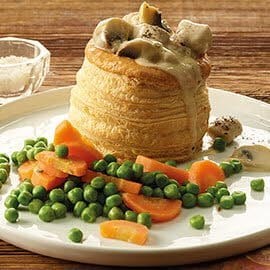 Chügelipastetli mit Milken