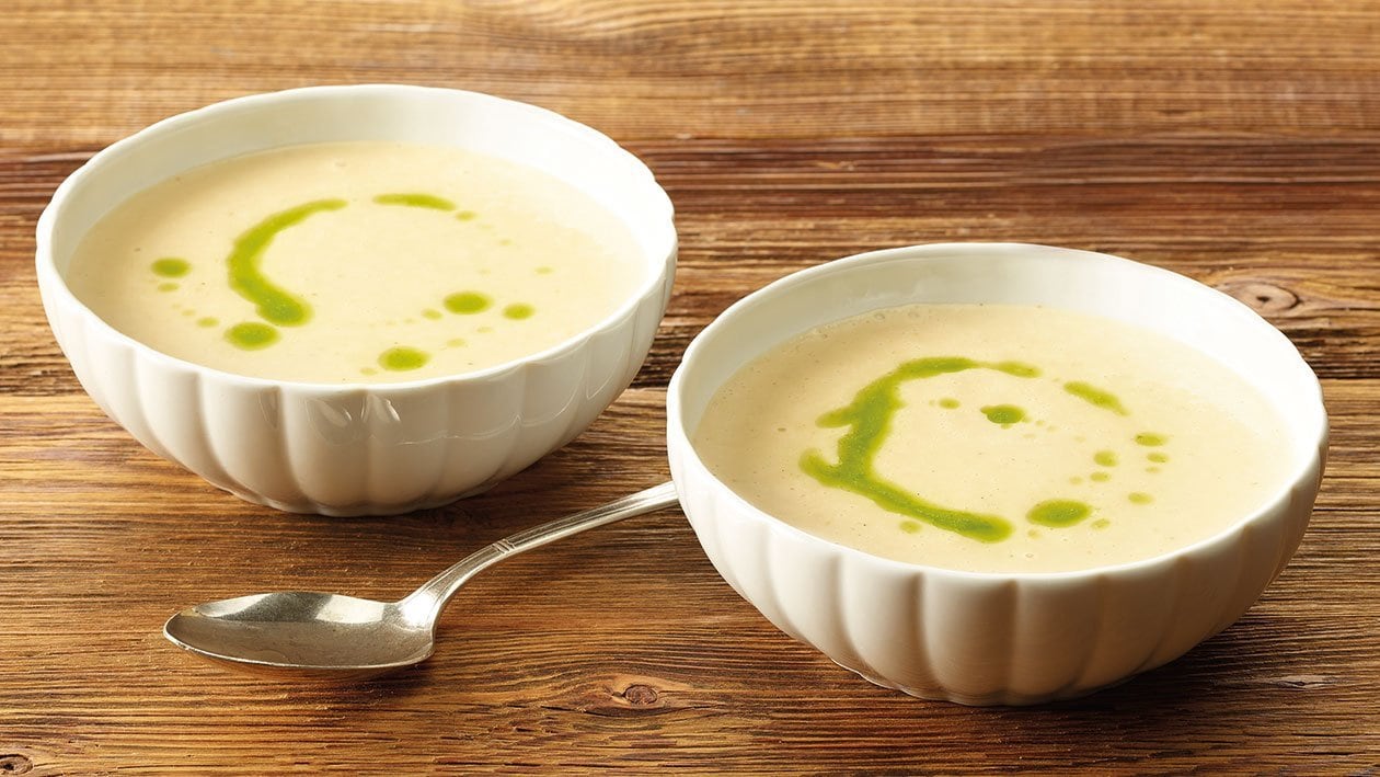 Herbstliche Pilzsuppe für Leute mit Schluckbeschwerden Herbstliche Pilzsuppe für Leute mit Schluckbeschwerden