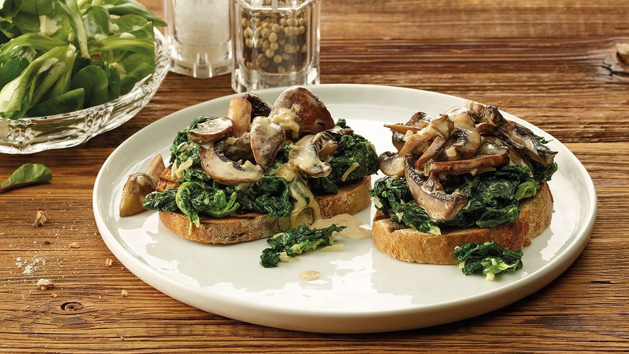 Croûte aux champignons –  