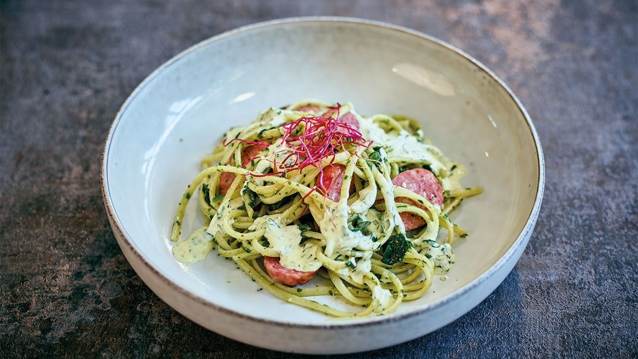 Tagliatelle à l'ail des ours