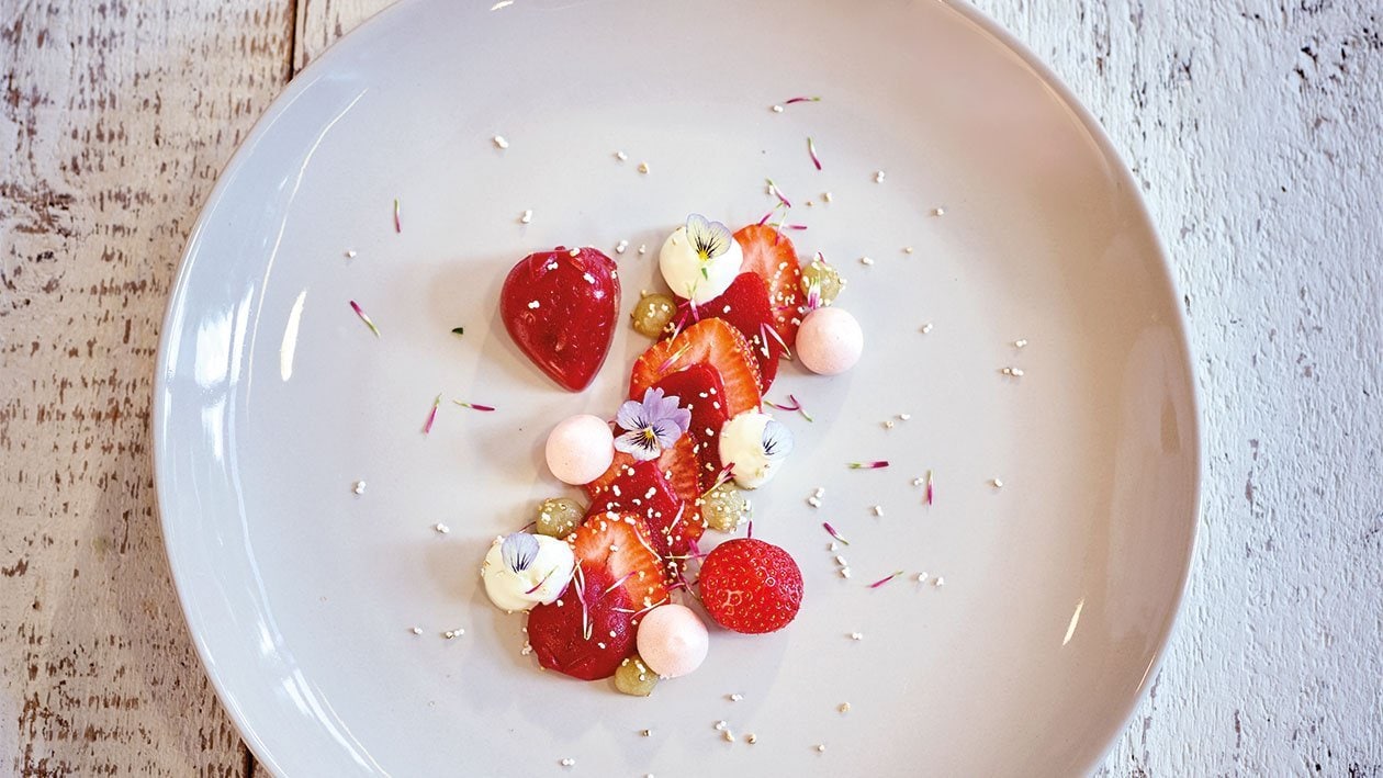 Le trio de fraises Le trio de fraises