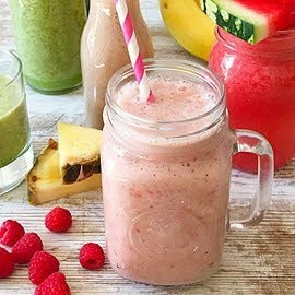 Himbeer-Bananen-Smoothie