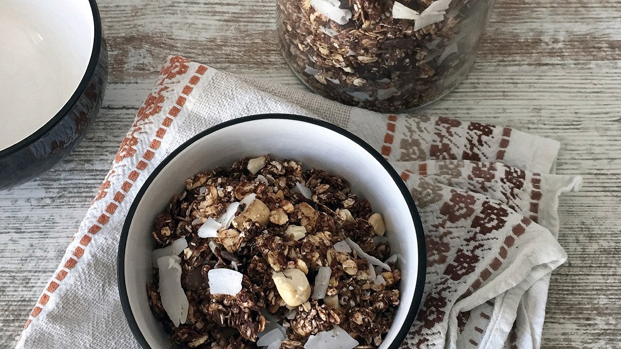 Schokoladen Granola