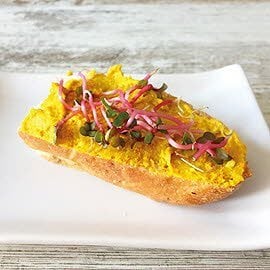 Veganer Curry-Ingwer-Aufstrich