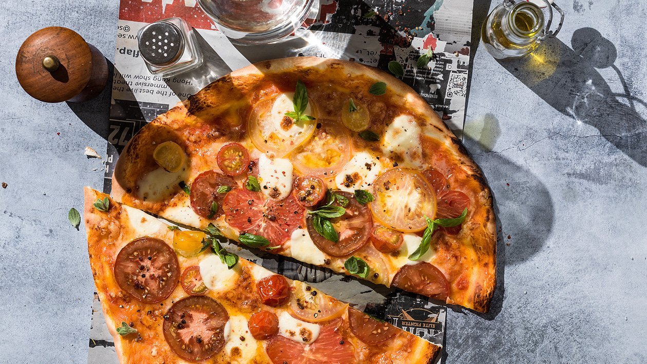 Pizza Pomodoro, simple et rapide à emporter Pizza Pomodoro, simple et rapide à emporter