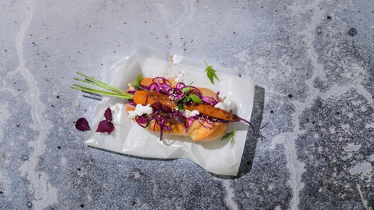 Veganer Hot Dog, to go Veganer Hot Dog, to go