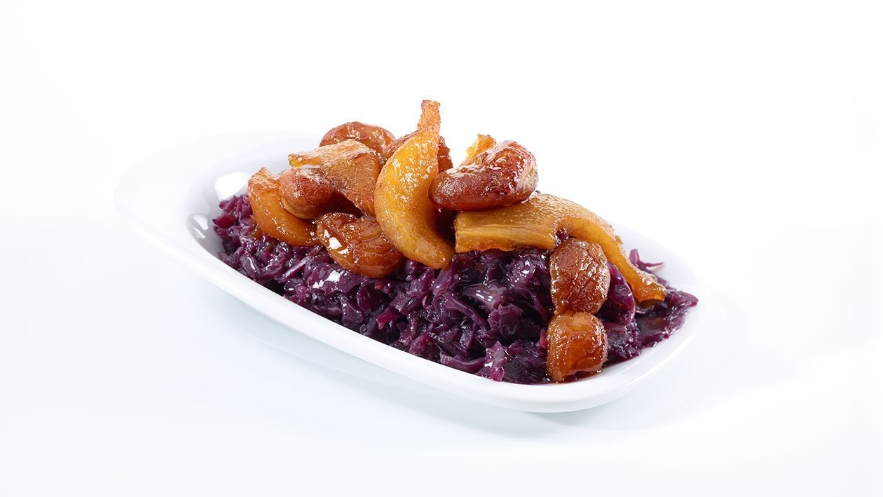 Rüeblicreme mit Crevetten und Jakobsmuschel: Fein