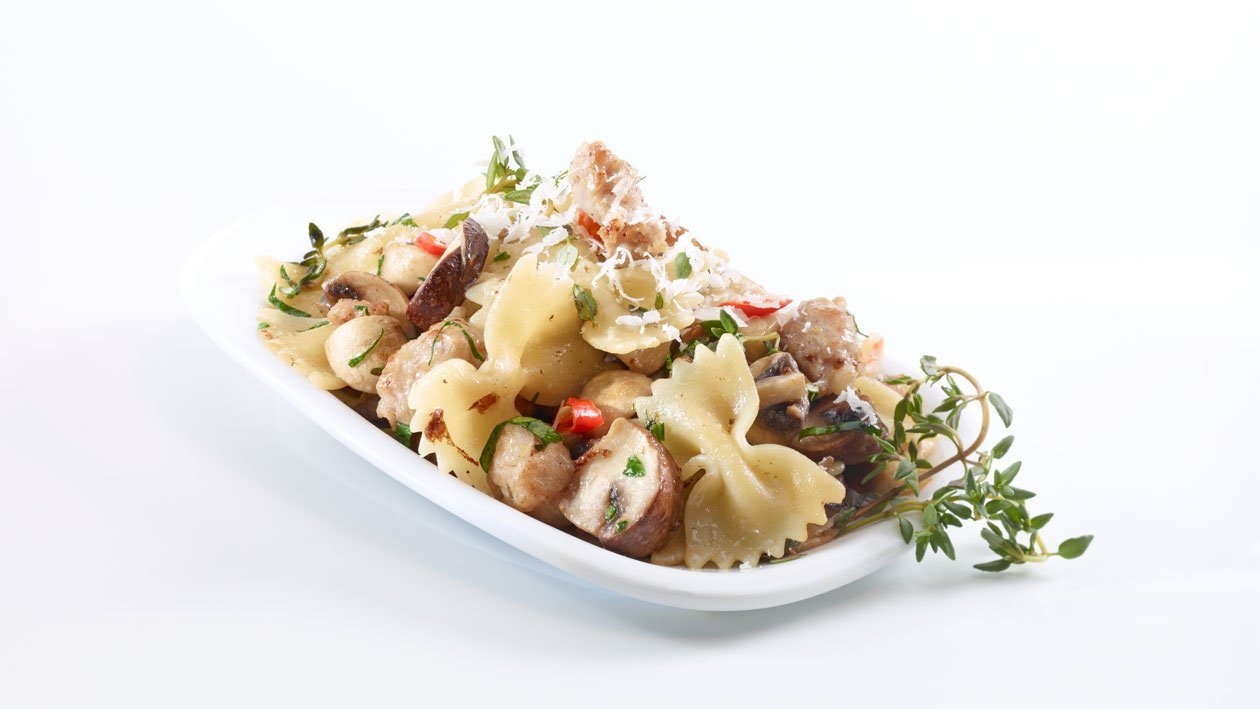 Farfalle alla Grotto ticinese Farfalle alla Grotto ticinese