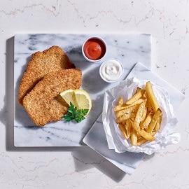 L'escalope panée classique