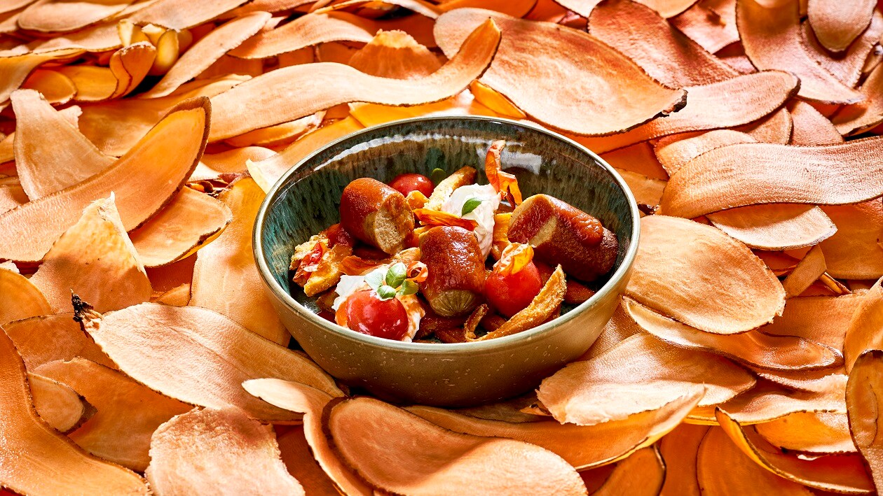 Vegetarische Bratwurst Mit Kartoffeln — Rezepte Suchen