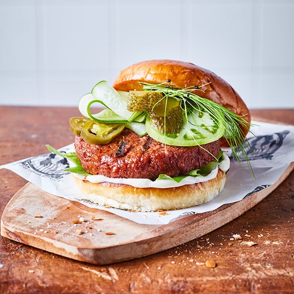 The Vegetarian Butcher - Vegan Raw Burger - Alternative végétalienne d’un hamburger cru à base de protéines végétales 2,26 kg - 