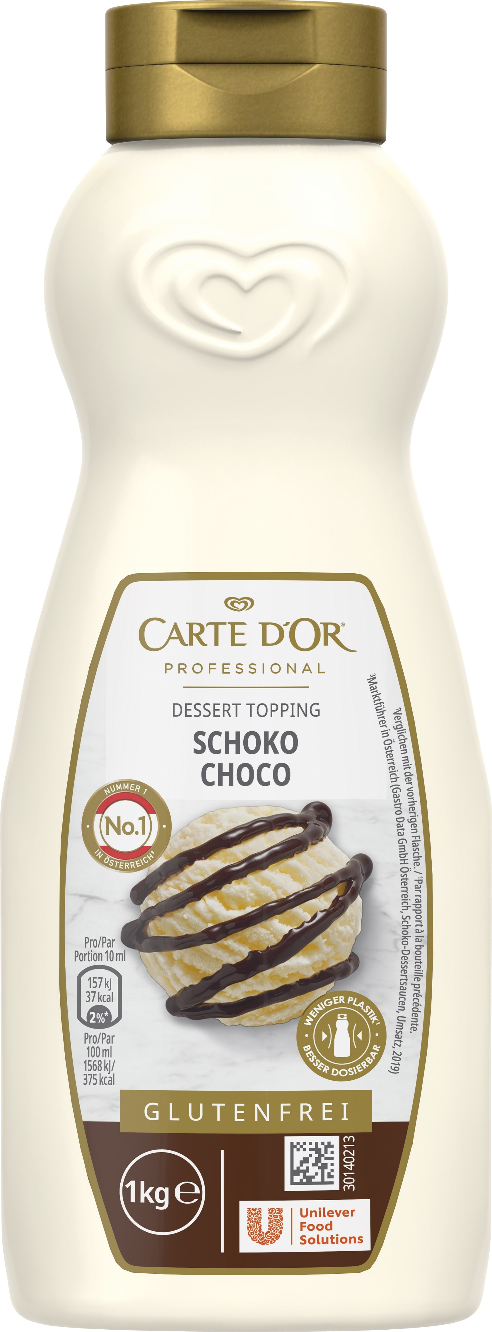 Carte D'Or Professional Dessert  Topping chocolat 1 kg - 