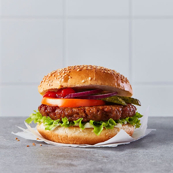 The Vegetarian Butcher - Vegetarian Burger - Galette de hamburger végétarienne  à base de soja 2,4 kg - 