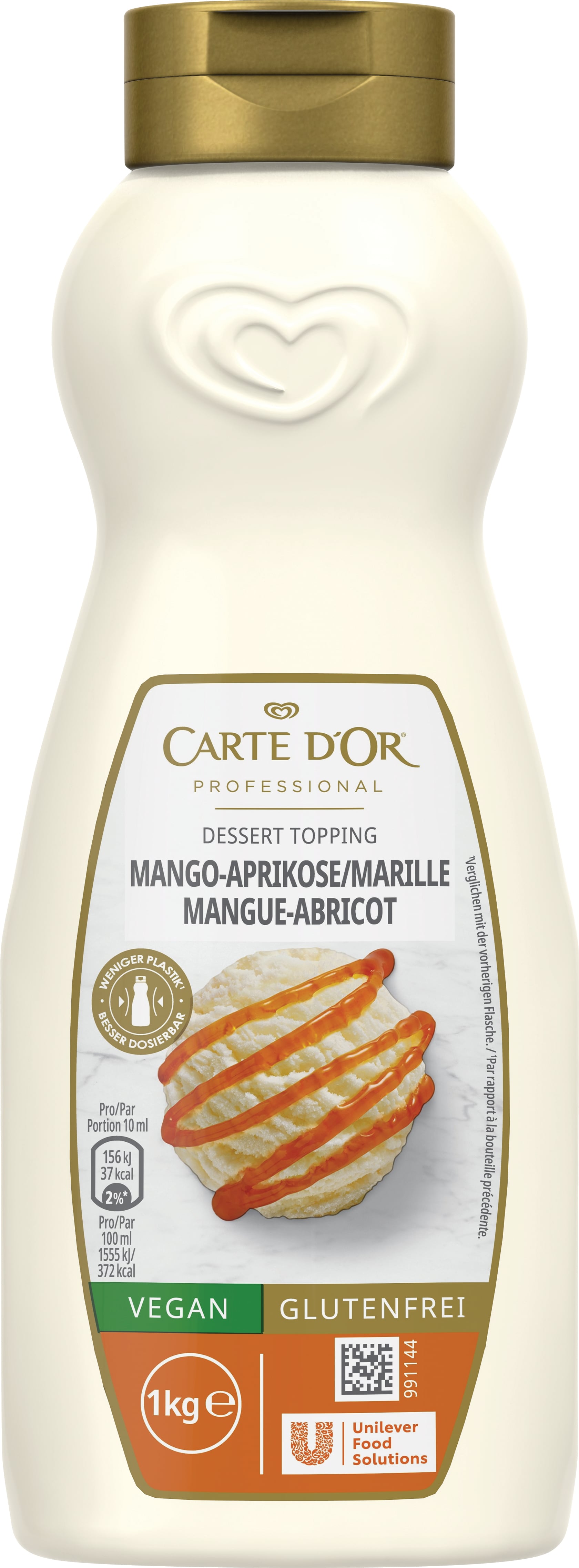 Carte D'Or Topping Mango-Aprikose 1kg - 