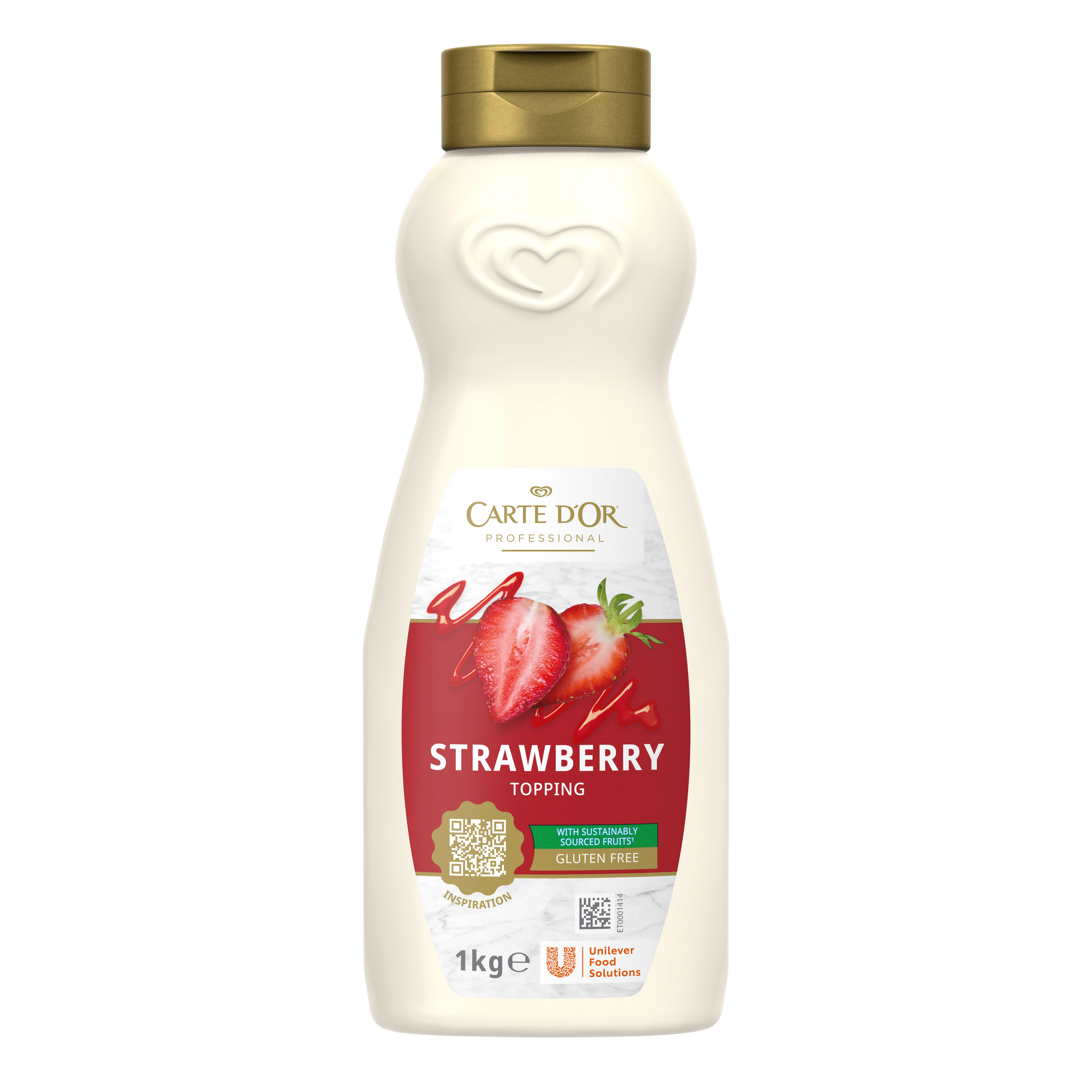 Carte D'Or Professional Dessert Topping Erdbeer 1kg - Carte D'Or Professional Topping Erdbeer - hilft dir ein unverwechselbares Finish zu kreieren. 